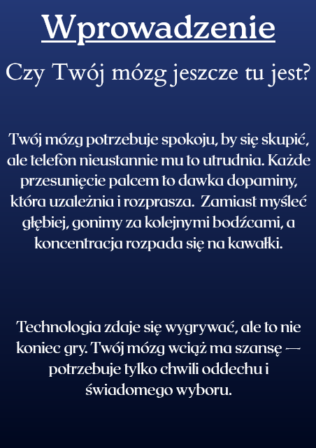 Telefon vs mózg