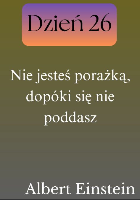 Jedno zdanie dziennie